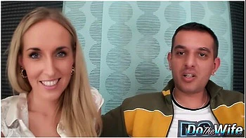 Stranger Pumps Wife Jenny Simons Full Of Seed As Her Husband Watches