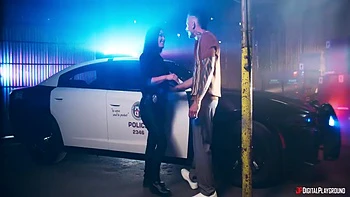 Corrupt Cop Deepthroats Criminal With Jennifer White And Scott Nails