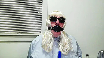 stephanie gagged and cumming