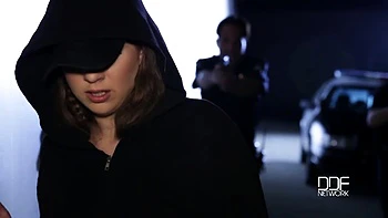 Caught In The Act: Busty Chick Fucked By The Police