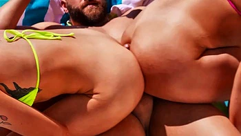 Swim Into A Threesome