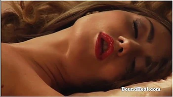 Sexy Lesbian Moaning And Orgasming On A Bed