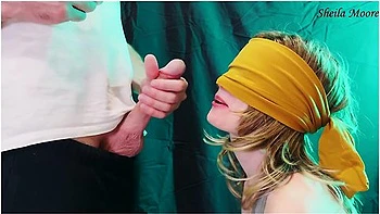 Ice Cream Taste Game. My Stepsister Swallows My Cum- Sheila Moore