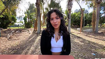 The couple fucked in doggy style and missionary, with an amazing finish.