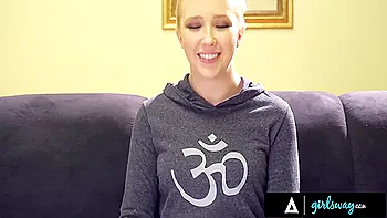 Busty Blonde Slut Fucks Her Friend Comp