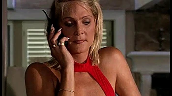 Big breasted MILF fucks a nerd