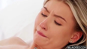 Blonde College Babe Gets A Bbc Workout