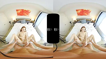 Hottt ft. Teen  Redhead: Blowjob, Doggy  Cowgirl VR Porn