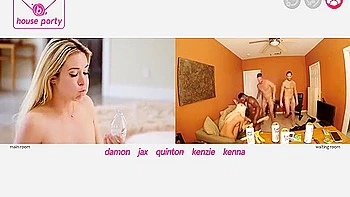 Aiden Ashley And Kenna Jamess Anal Clip By
