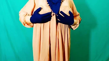 Indian Beautiful Hijabi Muslim Couple Thirsty For Sex