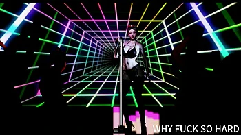 3D Horny Slut Asian Whore Wearing Lingerie Got Fucked