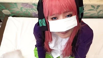 Japanese Babe cosplayer having sex