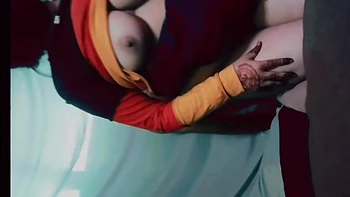 My Aunty Is With Boobs, Then Asked To Put My Big Penis In Her Breasts With Very Beautiful