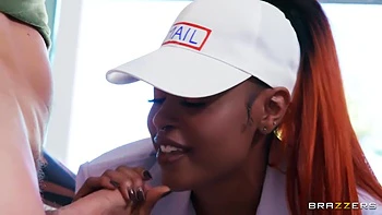 Scott Black, Destiny Mira And Scott Nails In Scott Gets Distracted With Black Babe While Fucking Yumi