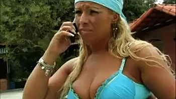 Rich blonde bitches from the black favela ft. Pamela Butt: Doggy, Missionary  Big Tits Porn