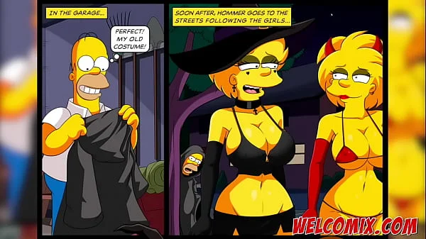 Halloween night with sex - The Simptoons