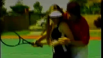 This is Tennis ft. Cherry Mirage: Blowjob, Cowgirl  Missonary Porn