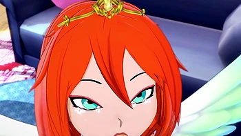 Stella Gives a Blowjob in POV : Winx Club Parody