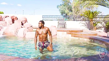 Helena Price Pool Side Pounding!