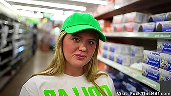 Dollar Tree Employee Gets Her Pussy Punished For Promotion