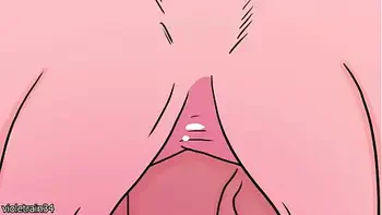 Bakugo fucks Uraraka Ochaco while he grabs her tits and then cums inside her