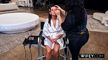 WIFEY Hotwife Ryder Mercedes Gets Tag-Teamed By Two Massive BBCs In Front Of Hubby: Porn