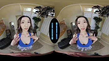 LETHAL HARDCORE VR - Cute Asian Babysitter Helps You Relieve Stress ft. Kimora Quin, Emma Rosie  Jerry Kovak: Porn