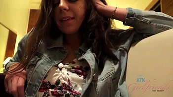 POV - While Olivia Lua smokes a cigarette, you explore her body with your hands and mouth: Porn