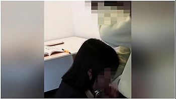 Japanese Special Class From A Senior Who I Admire At University Blowjob Cum In Mouth　　homemade