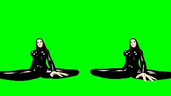 Shiny Busty Latex Girl Rides You – POV Cowgirl (Passthrough)