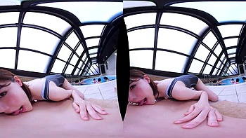 Test g: Blowjob, Big Tits  Japanese VR Porn