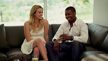 Isiah Maxwell and Marley Matthews in steamy interracial action with a cowgirl twist.