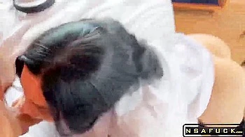 Horny Secretary Sucks And Fucks Bosss Di