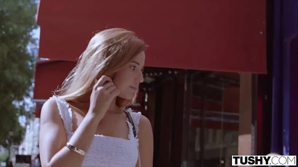 TUSHY Stunning Agatha has passionate anal affair in Paris