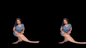 Smoking Hot Ebony Stepmom Chase- MILF Smoking Fantasy