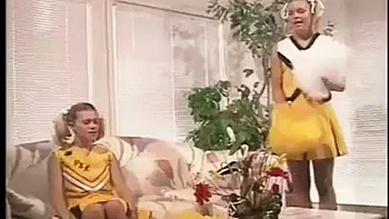2 Cheerleaders Learn About Sex: Blowjob, Doggy  Cowgirl Porn