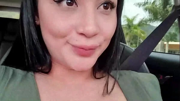 Martina was challenge to give her panty with squirt to stranger guys