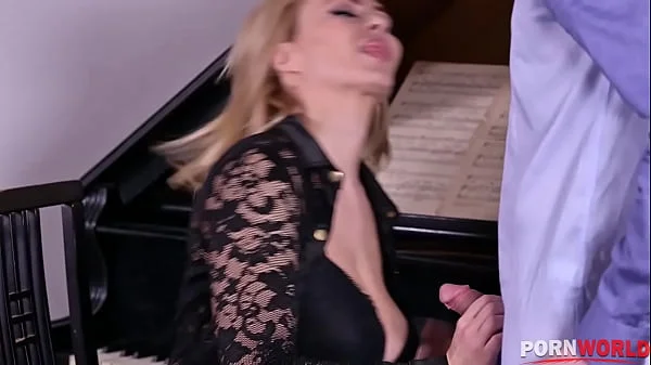 Swingers Party Sees Shalina Devine DPd Alongside Sexy Bisexual Blonde Dominno GP2099