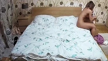 Stepsister and Girlfriend Lesbian PPV Show Caught on Spycam: Licking, Babe  Masturbation Porn