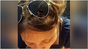 Sensual Blowjob In Public With Double Rainbow In Background!