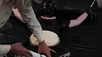 Woman dressing in latex: Babe, Blonde  Xnxx Porn