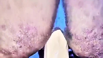 Pakistani Couple Dogy Style And Amazing Moments Using Silicone Dildo