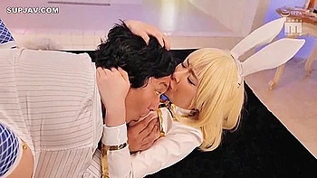 Miaa.377 Creampie Reverse Bunny Soapland!