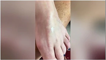 Sexy Cum Hungry Milf Rubs Wet Pussy, Pussy Fucked, Takes Cum Load On Her Face, Fingering Herself