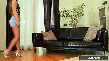 Thick Butt Pornstar Debbie White Ass Drilled With Facial In POV