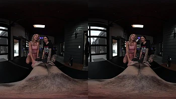 Alt Girl Teaches Blonde