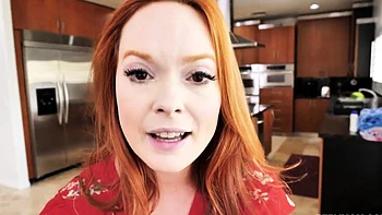 Redhead MILF Stepmom's Graduation Cum Celebration