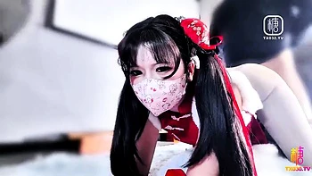 白虎蘿莉聖誕上門送逼 哥哥你快來操人家吧