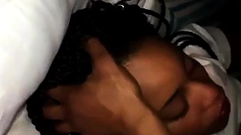 African Amateur Sucks a Big Black Cock