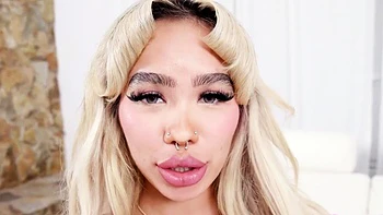 Monster Black Cock Stuffs Little Blonde Asian Luna